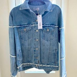 Oversized jean jacket- With tags!